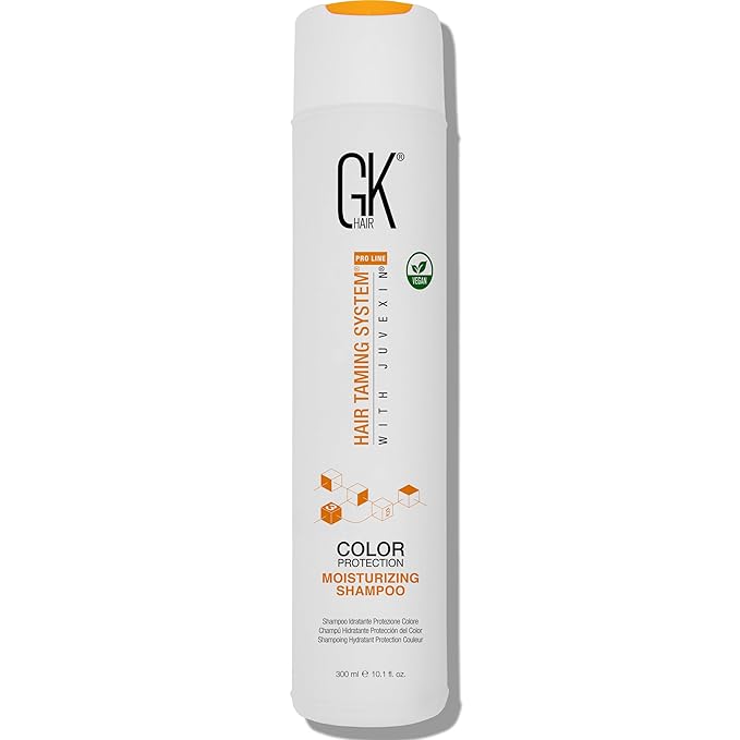 Global Keratin GKhair Moisturizing Shampoo Color Protection (300ml/ 10.1 fl.oz) | Organic Oil Extracts - Sulfate, Paraben Free Shampoo for Women, Men - All Hair Types