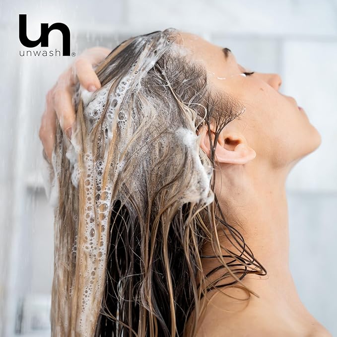 Unwash Anti-Residue Cleanse - Gentle, Ph-Balanced Clarifying Shampoo for Build Up Dirt and Oil, Safe for All Hair Types, 10 fl oz