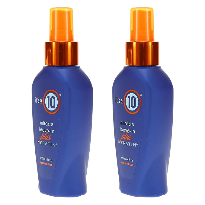 It's A 10 Haircare Miracle Leave-In Conditioner Spray w/Keratin - 4 oz. - 2ct