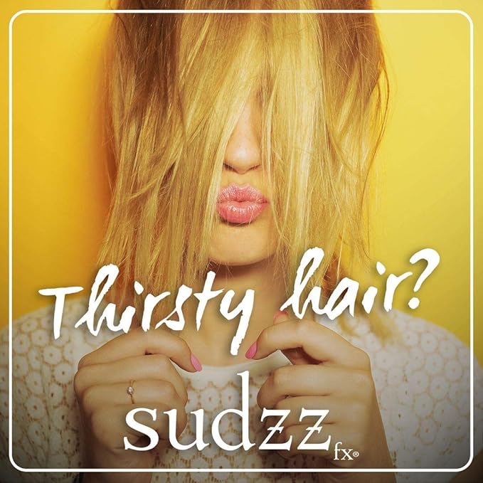 SUDZZFX Conditioner for Dry Damaged Hair - AquaFix Hydrating Deep Hair Conditioner - 33.8 Fl Oz - Sulfate Free, Color Safe, Extensions Safe