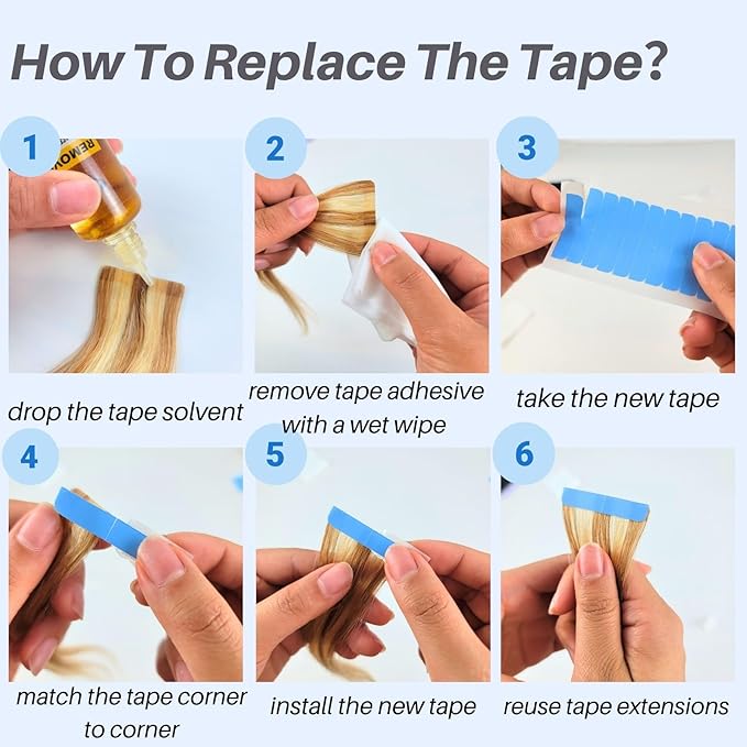 Auburn Mini Tape in Hair Extensions Human Hair Invisible Long 20 Inch Hair Extensions Real Human Hair Tape Ins Silky Straight Remy Hair for Women