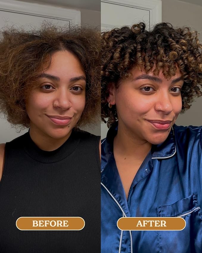 OCOA Curl Care Shampoo - Sulfate-Free Apple, Cupuaçu Butter & Apple Cider Vinegar Shampoo for Curly & Wavy Hair, 10oz - Promotes Hair Growth, Moisture Retention, & Healthy Scalp