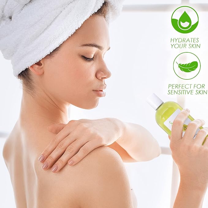GRAPESEED OIL Cold Pressed Unrefined | 100% Natural Available in Bulk | Carrier for Essential Oils, Face, Skin, Hair Moisturizer, Soap Making | 24 OZ