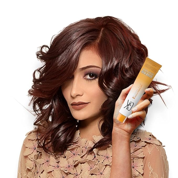 GK HAIR Global Keratin Permanent Hair Cream Color with 87+ Shades (3.4 Fl Oz/100ml) Nourishing & Cleansing Colors for Styling Long Lasting Natural Toner