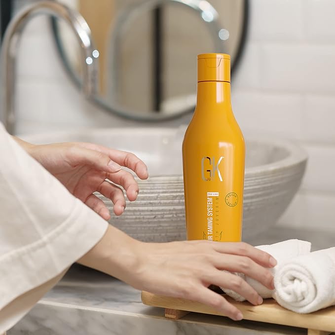 GK HAIR Hemp Shampoo Hydrating Strengthening Color Treated Damaged Repair Provides Nourishing & Shine Natural Organic Vegan Sulfate Paraben Free (Shampoo)