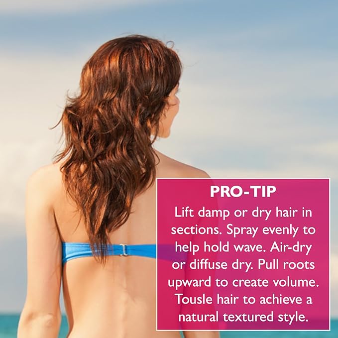 12 Benefits Ocean Hair Wave Spray - Leave-In Mist that Conditions, Moisturizes, Protects Scalp, Protects Against Humidity & Static and Boost Volume (4 Oz)