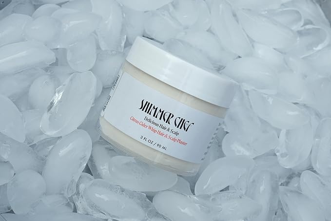 Citrus Cider Whip Hair Plaster | Vitamin C Infusion for Radiant Hair | Fruit Butters, Orange Peel Serum, Argan & Coconut Oils | Neurocosmetic Hair & Scalp Treatment 3 oz