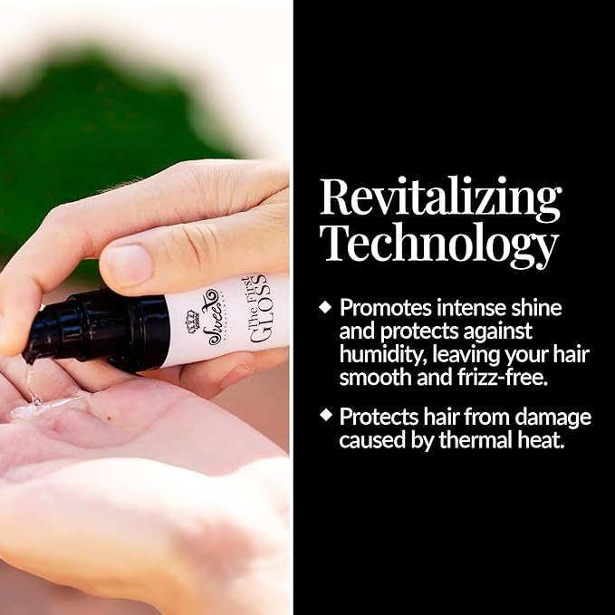 Cuticle Sealer and Shine Activator - Thermal Protector, Anti-Humidity System - Anti-Frizz For All Hair Types - Brazilian Hair Products - 30ml/1.01floz - Sweet Pro