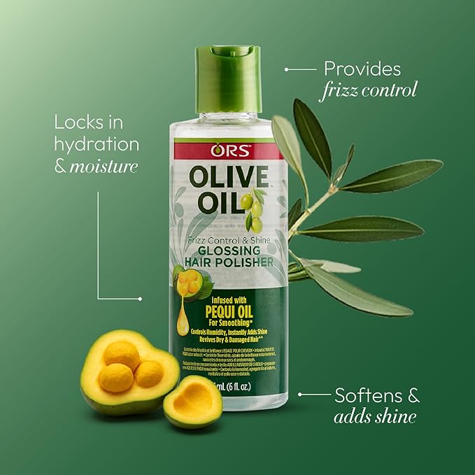 ORS Olive Oil Anti-Frizz Glossing Hair Polisher 6.0 Ounce (4)