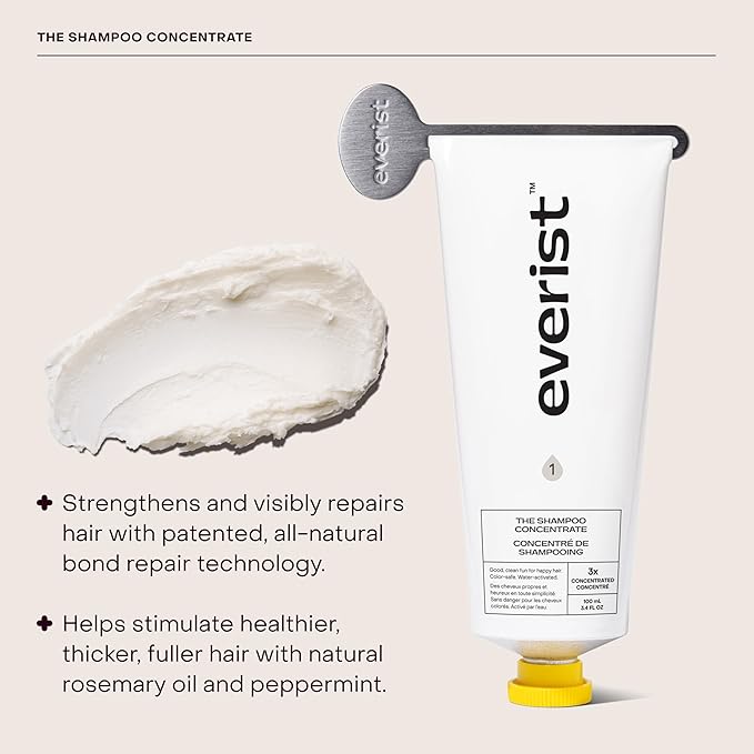 The Haircare Essentials Duo, Includes Shampoo & Deep Conditioner, Repairs Hair, Ideal for Sensitive Scalp, Hydration and Smoothing, Plant-based, Color-safe, 3.4 fl oz Each