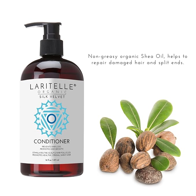 Organic Conditioner Silk Velvet 16 oz
