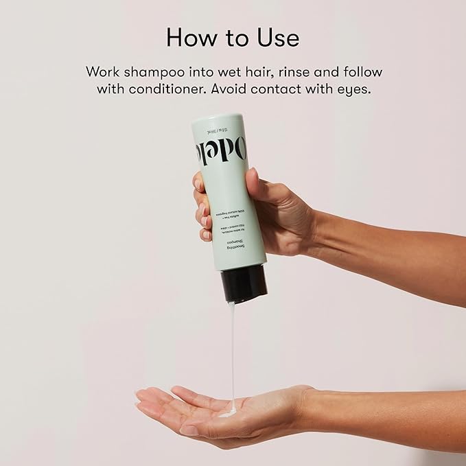 Smoothing Sulfate-Free Shampoo & Conditioner Set for Moisture, Frizz Control, Shine, and Straight to Curly Hair Types, 13 Fl Oz Each (2-Pack)