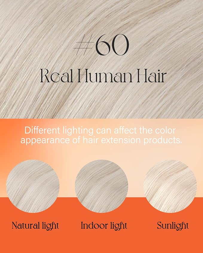 Sunny Hair Nano Bead Hair Extensions Human Hair Blonde Nano Hair Extensions 16inch Nano Ring Hair Extensions Human Hair for Wedding 50g