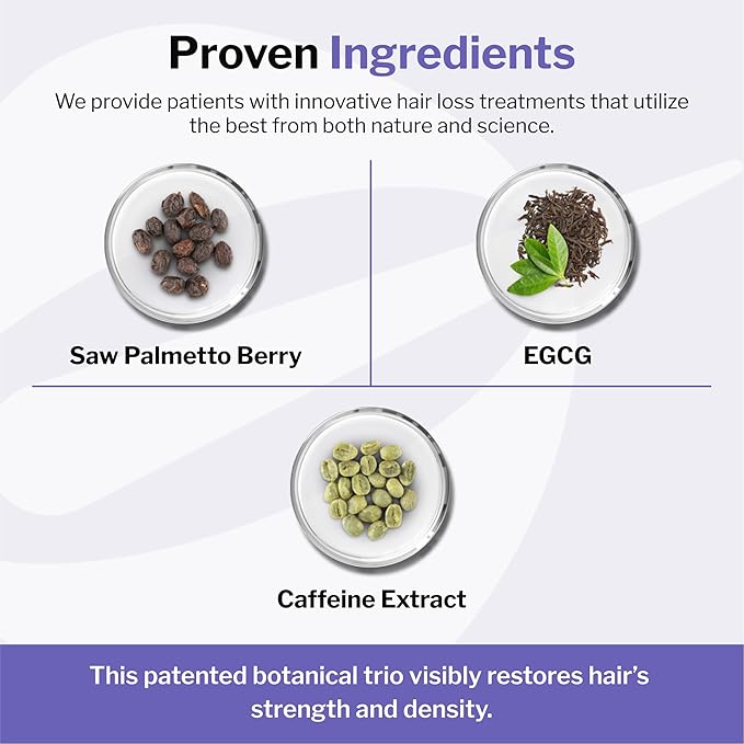 Shapiro MD Hair Growth Experts Hair Loss Leave-In Daily Foam, DHT Fighting Vegan Formula for Thinning Hair Developed by Dermatologists, Experience Healthier, Fuller, 2 Month Supply