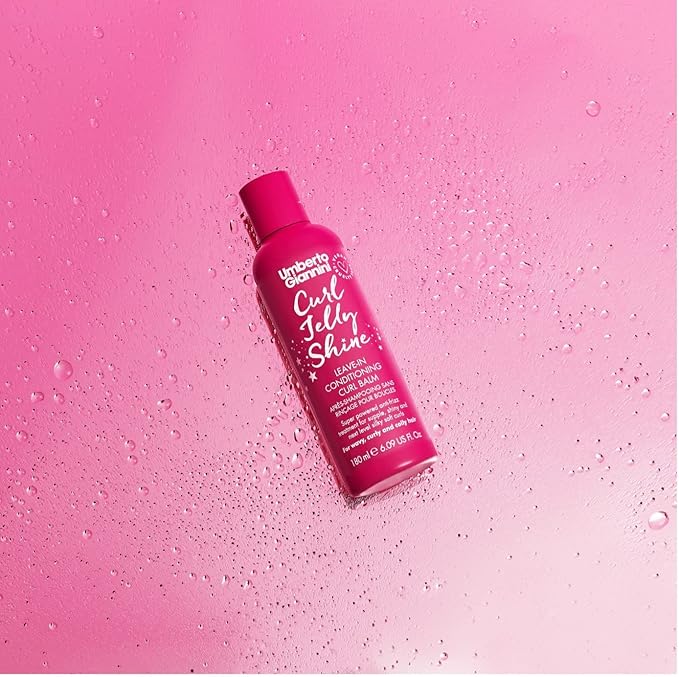 Umberto Giannini Curl Jelly Scrunching Jelly, Vegan & Cruelty Free Frizz Solution Gel for Curly or Wavy Hair, 200 ml (Gel & Curl Shine Conditioner)