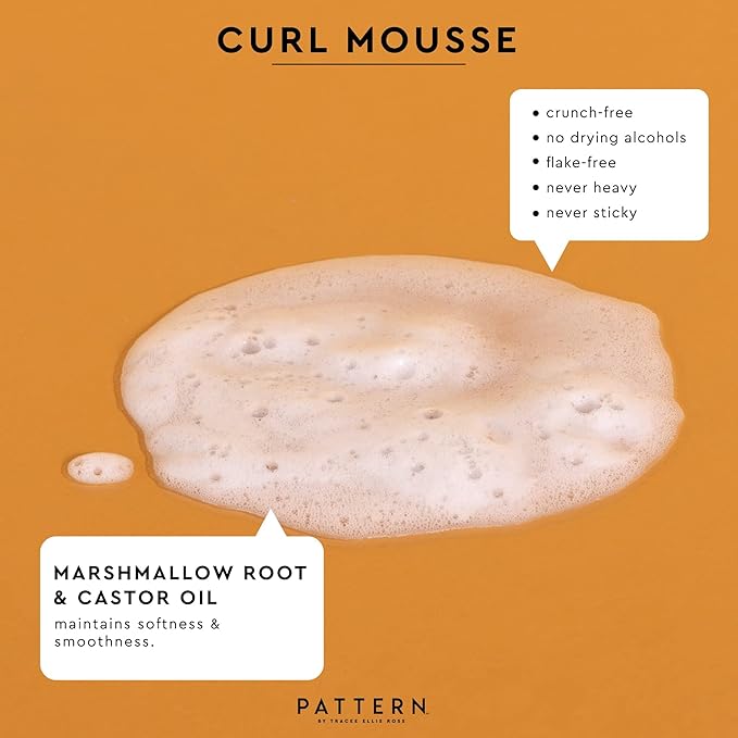 PATTERN Beauty by Tracee Ellis Ross Curl Mousse - Volume and Hold for Curly Hair 3a-4c