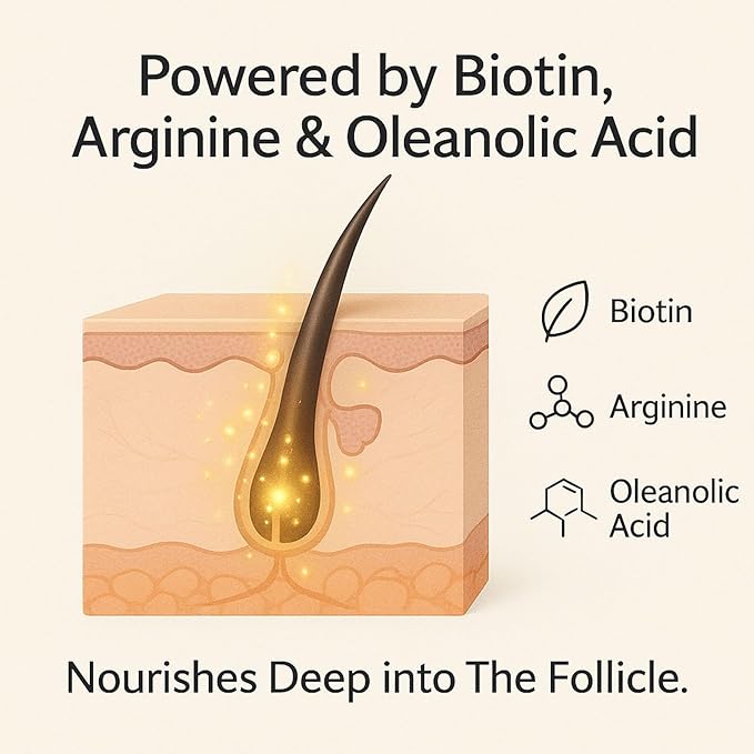 Tricholoy Anti-Hair Fall & Less Shedding & Volumizing Shampoo, Enriched with biotin, arginine, and lauric acid, Oil Control & Scalp Nourishment, Strengthens Roots, Promotes Hair Growth (2)