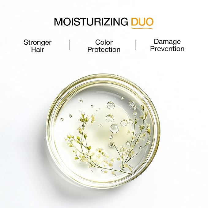 Moisturizing Shampoo and Conditioner Hydrate Set for Colored Treated Hair Keratin Treatment Cleansing Dry to Normal Sulfate Paraben Free All Hair Types for Men and Women By GK HAIR - (2 X 33.8 Oz)