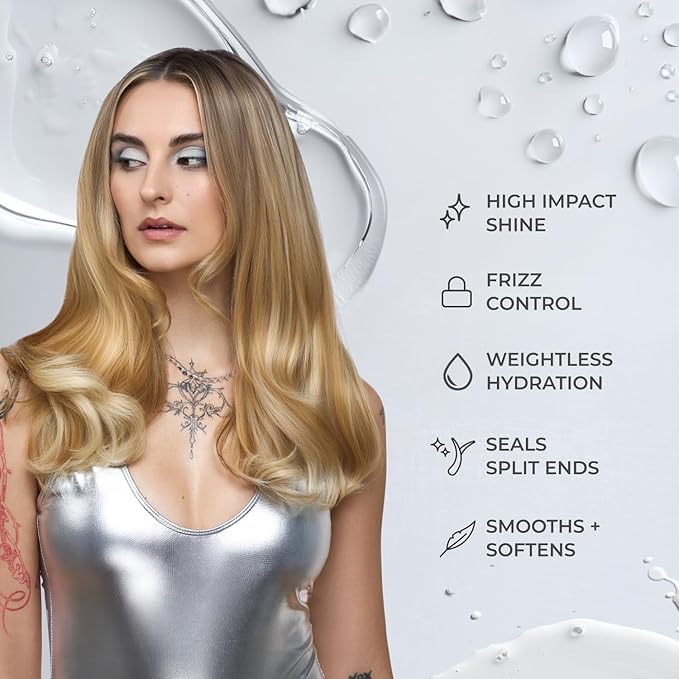 XMONDO Hair Frizz-Free Styling Kit | Controls Frizz and Flyaways, Boosts Shine, Suitable for All Hair Types
