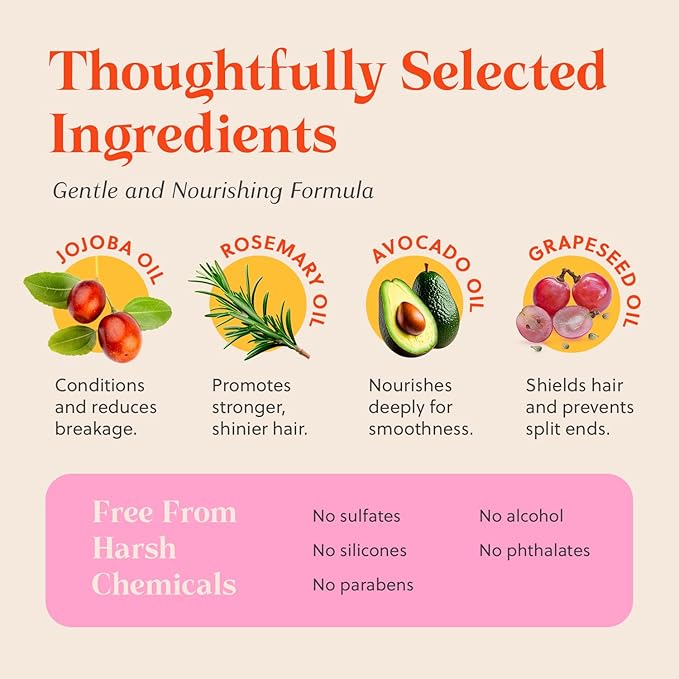 Plant-Powered, Frizz Taming Hair Styling Wax for Women | Enriched with Beeswax and a Blend of Nourishing Oils, Including Rosemary, Jojoba, Avocado, and Grapeseed | Safe For All Hair Types & All Ages