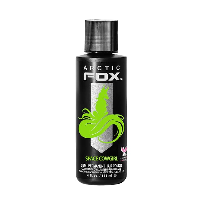 ARCTIC FOX Vegan and Cruelty-Free Semi-Permanent Hair Color Dye (4 Fl Oz, SPACE COWGIRL)