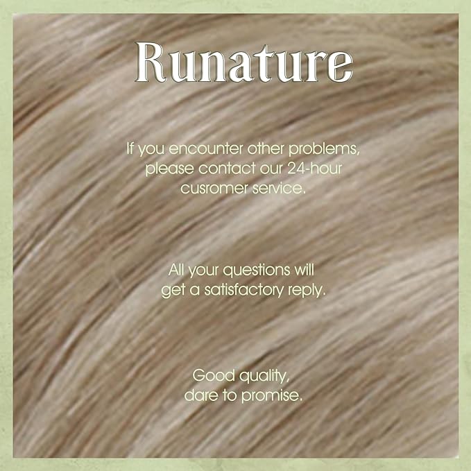 RUNATURE Micro Ring Hair Extensions Blonde Highlight Ash Brown Micro Link Extensions Real Human Hair Blonde Micro Loop Hair Extensions Human Hair 14 Inch 50 Gram