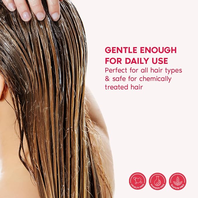 Ravenna Hidrate Aloe Vera Conditioner for Hair – Lightweight Daily Moisture for Soft, Frizz-Free Hair – Strengthens, Adds Shine & Smooths –Color-Safe, For All Hair Types (1L/33.8 FlOz)