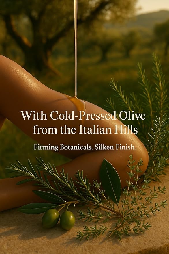 Villa Floriani After Shower Luxury Body Spray with Olive Oil | Nourishing & Moisturizing Mist for Dry, Aging Skin | Fast Absorbing Non Greasy Glow | Naturally Scented Body Oils for Women, 5.07 fl. oz