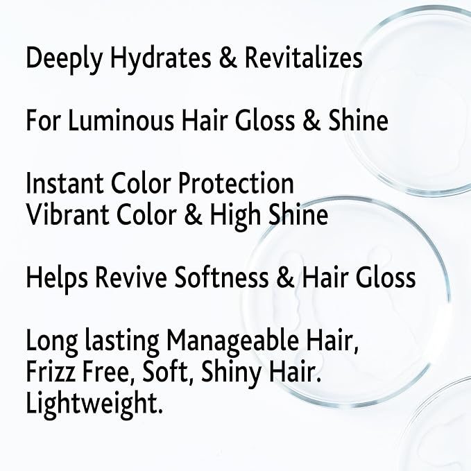 SNOBGIRLS LUMIERE COLOUR Leave-In Hair Oil for Perfect Colour & Shine for Dry, Dull, Colour Treated, Highlighted, Highly-Lifted Hair with Rosemary Oil, Biotin, Evening Primrose, Vitamins. Hair Gloss