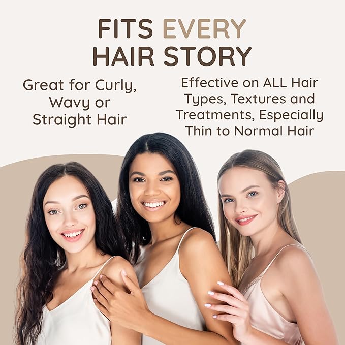VITAMINS hair cosmetics Keratin Leave In Conditioner for Thin Hair - Lightweight Moisturizer & Hydrating Detangler Cream for Dry Damaged Hair - Frizz Control & Sulfate Free - 8.5 Fl Oz