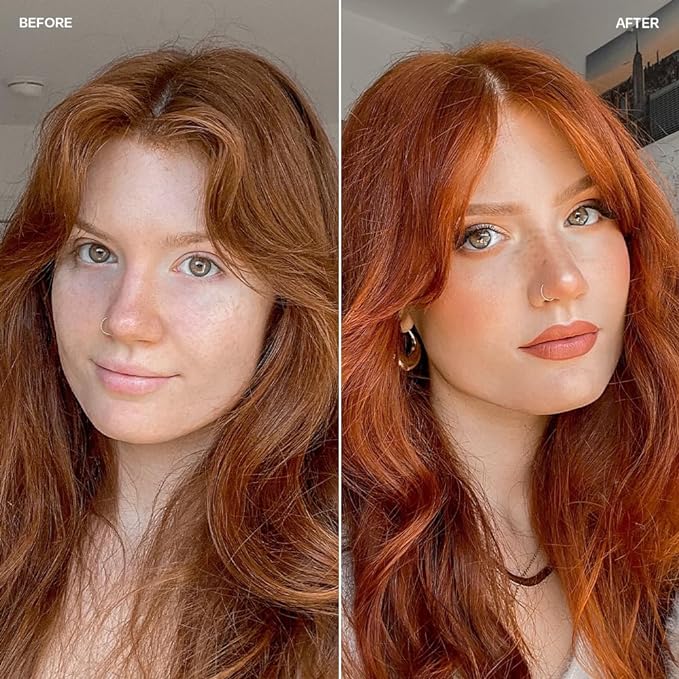 Overtone Color Depositing Semi-Permanent Hair Dye Conditioner - 8 oz For Natural & Color-Treated Hair, Moisturizing Shea Butter & Coconut Oil - Vegan & Cruelty-Free, Extreme Orange is now Poppy Orange