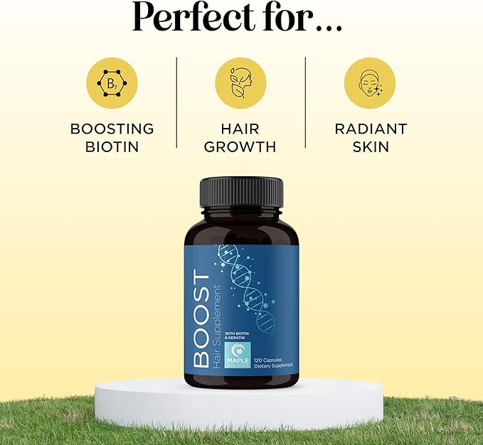 Biotin and Collagen Supplement for Women & Men - Hair Growth Supplement with Saw Palmetto Horsetail Biotin Collagen Keratin and More DHT Blocker Hair Growth Vitamins for Women & Men (2 Months)