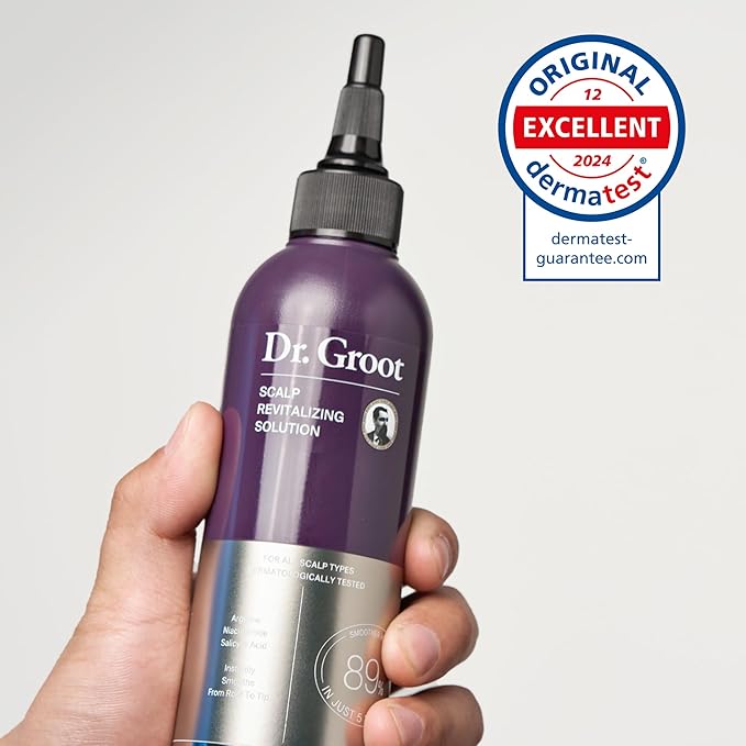 Dr. Groot Miracle in Shower Treatment, Korean Hair Care, 5 Seconds to Smooth Hair, Rosemary Oil for Healthier-Looking Hair, Hair Rinse, Moisturizing Hair Treatment, Kbeauty Scalp Revitalizing Solution