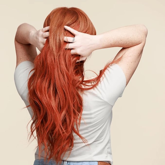 oVertone Daily Color Depositing Conditioner for Dyed & Natural Hair - 4.5oz Temporary Coloring with Shea Butter & Coconut Oil - Refresh Color & Prevent Fading - Vegan & Cruelty-Free, Golden Copper