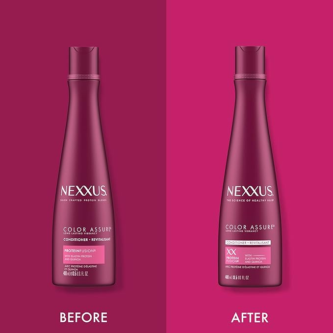 Nexxus Hair Color Assure Conditioner with ProteinFusion, For Colored Treated Hair Color Conditioner 13.5 oz