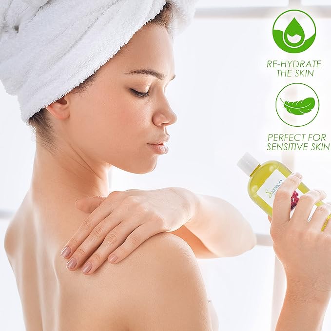 Soapeauty Cold Pressed Castor Oil |100% Pure Natural USP Grade Promotes Healthy Skin & Hair | Hexane Free | Thickens Eyebrows & Lengthens Eyelashes | 64 fl oz