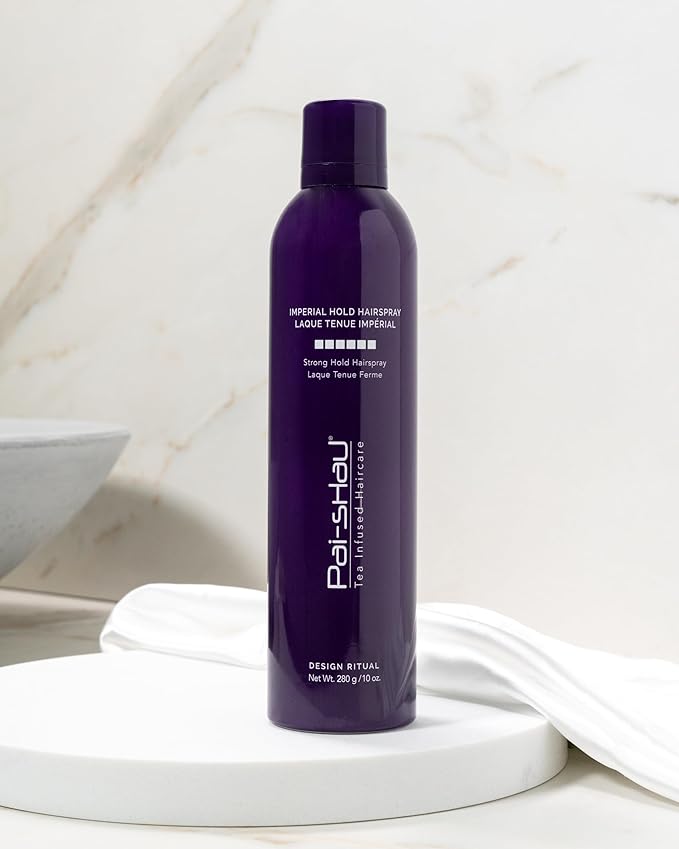 Pai-Shau Imperial Hold Hairspray - Strong Hold Hairspray For Women - Fast-Drying Extra Strong Hold 24-Hour Hairspray Providing Shine And Environmental Protection - 10 fl oz.