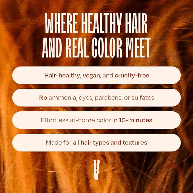 Overtone Color Depositing Semi-Permanent Hair Dye Conditioner - 8 oz For Natural & Color-Treated Hair, Moisturizing Shea Butter & Coconut Oil - Vegan & Cruelty-Free, Ginger is now Ginger Glow