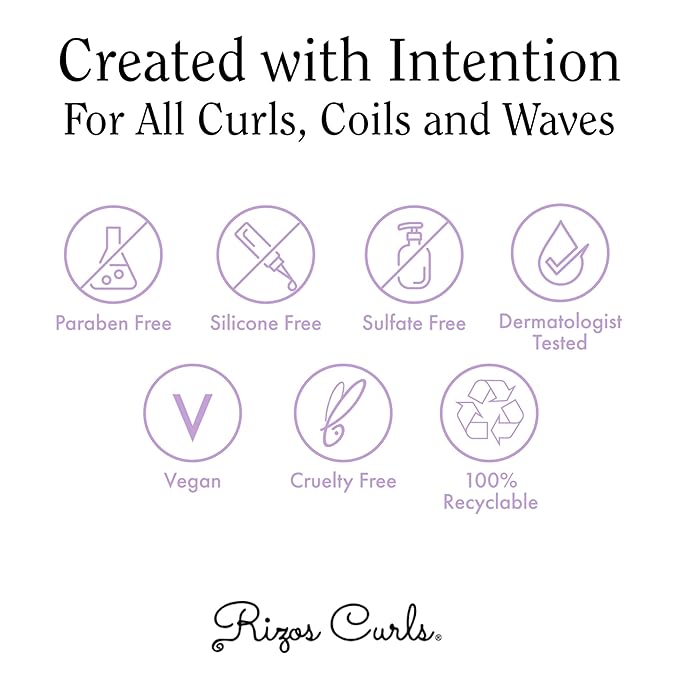 Rizos Curls Strength Oil, Promote Stronger, Longer & Thicker Hair, Improve Split Ends and Repair Dry Brittle Hair, Protects Against Damage & Breakage, For All Hair Types 1a - 4c, 1 oz