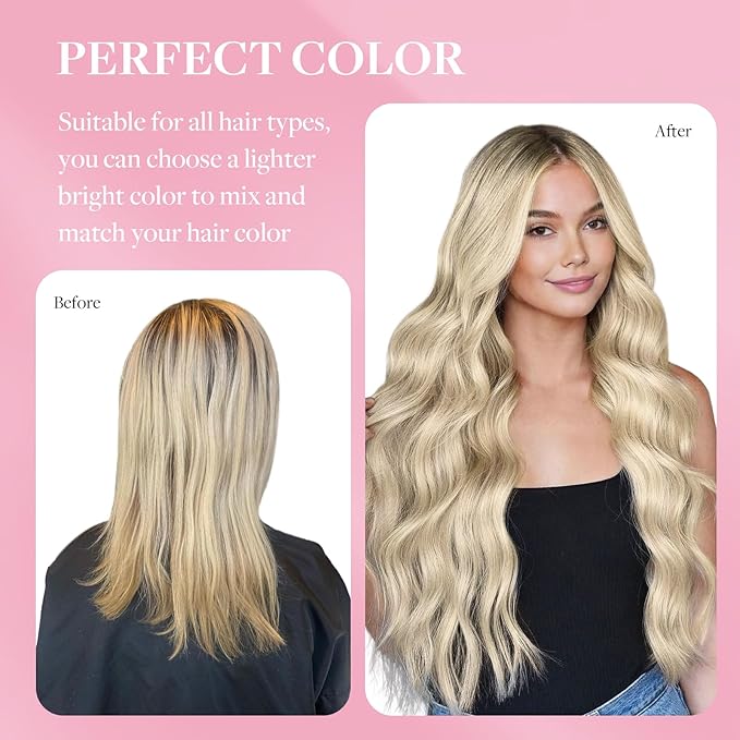 MAXITA Tape in Hair Extensions Human Hair Light Ash Brown to Ash Blonde 20 Inch Straight Seamless Invisible Skin Weft Thick Soft Silky Human Hair Extensions Tape