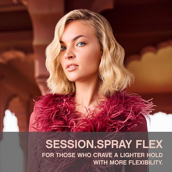 KEVIN.MURPHY SESSION.SPRAY FLEX - Flexible Finishing Hair Spray - For All Hair Types - Lightweight Hold - Humidity Resistant Hair Care - Travel Size - 100 mL / 3.4 fl oz