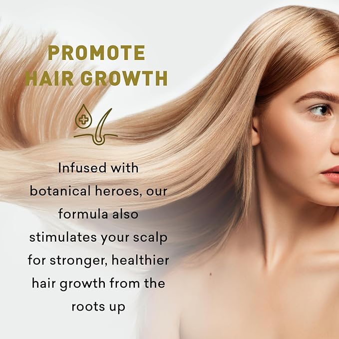 Just Nutritive Shampoo For Blonde Natural & Color-Treated Hair, Neutralize Brassy Tones, No Purple or Blue Shampoo, Paraben Free, Phthalate Free, Silicone Free, 8 oz. Bottle