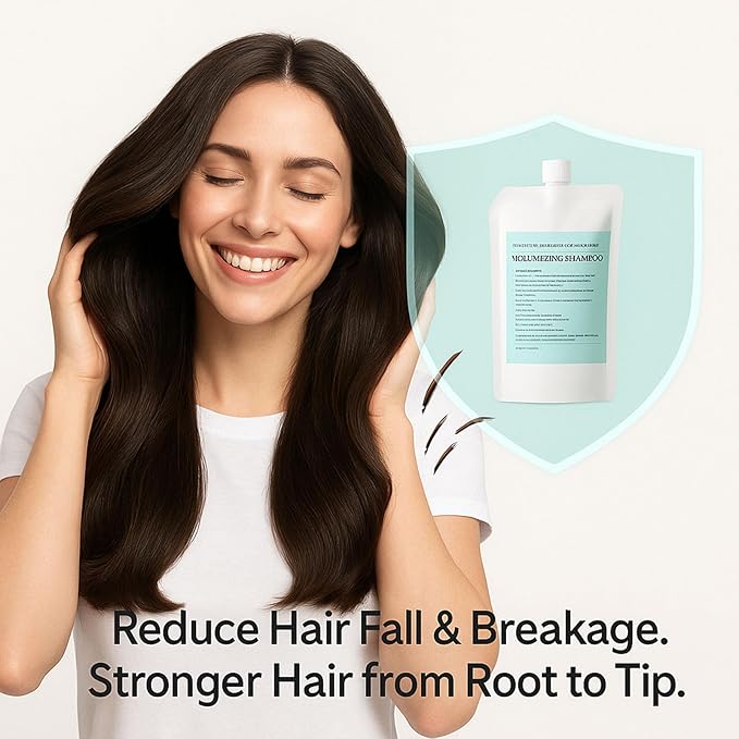 Tricholoy Anti-Hair Fall & Less Shedding & Volumizing Shampoo, Enriched with biotin, arginine, and lauric acid, Oil Control & Scalp Nourishment, Strengthens Roots, Promotes Hair Growth (1)