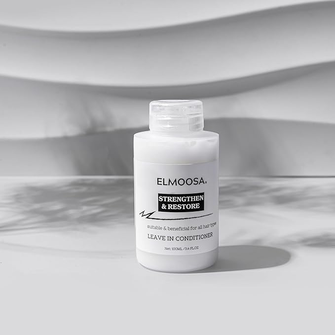LEAVE IN CONDITIONER,100ML ENRICHED WITH VARIOUS ADVANCED MOISTURIZING INGREDIENTS,HYDRATES & STRENGTHENS HAIR.