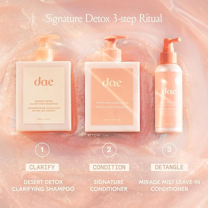 DAE Hair Desert Detox Clarifying Shampoo Full Size 10oz