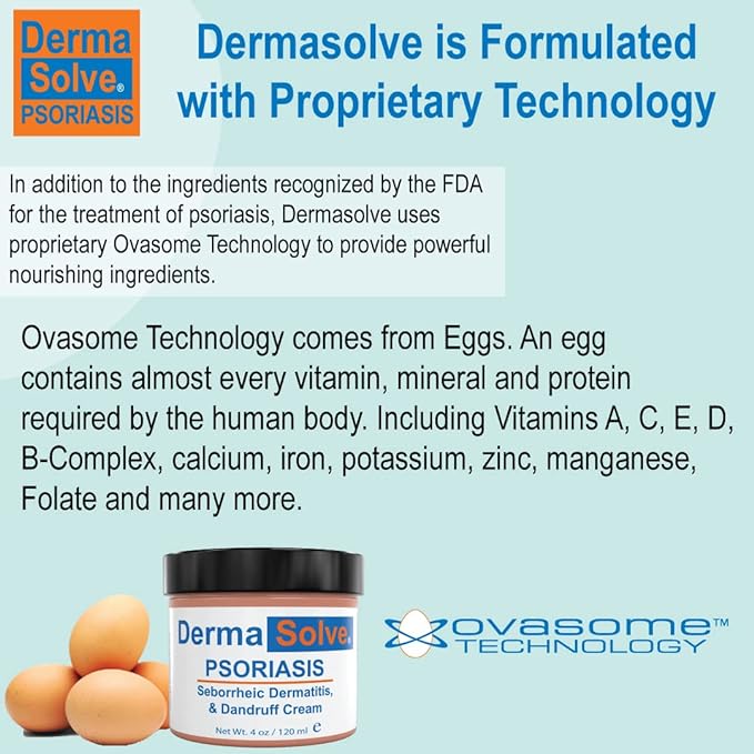 Extra Strength Psoriasis Cream (2 Pack) - Seborrheic Dermatitis & Dandruff Lotion - Advanced Moisturizing Relief Formulated to Treat Itchy Flakey Inflamed Skin and Prevent Future Flares - 4.0 oz ea.