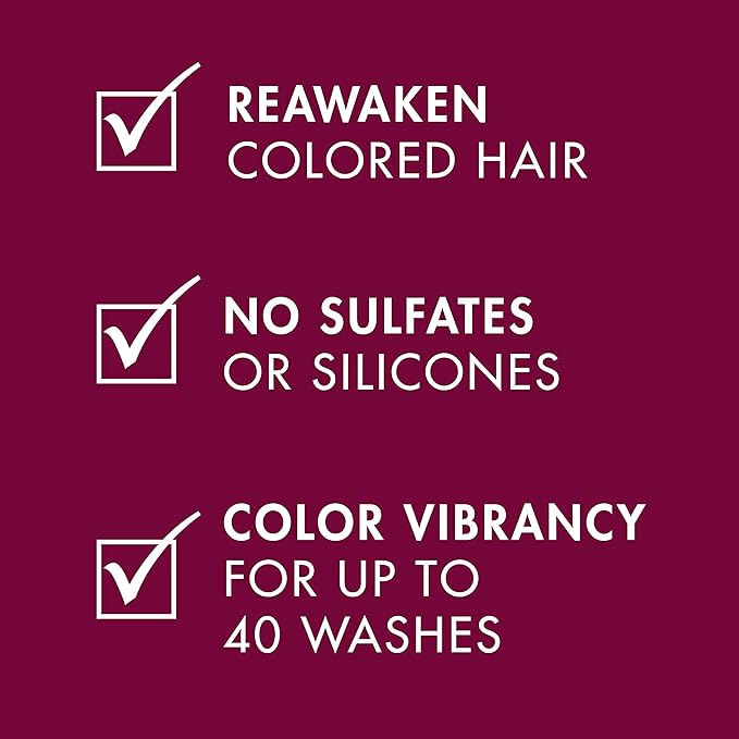 Nexxus Hair Color Assure Sulfate-Free Shampoo with ProteinFusion, For Color Treated Hair Shampoo 13.5 oz