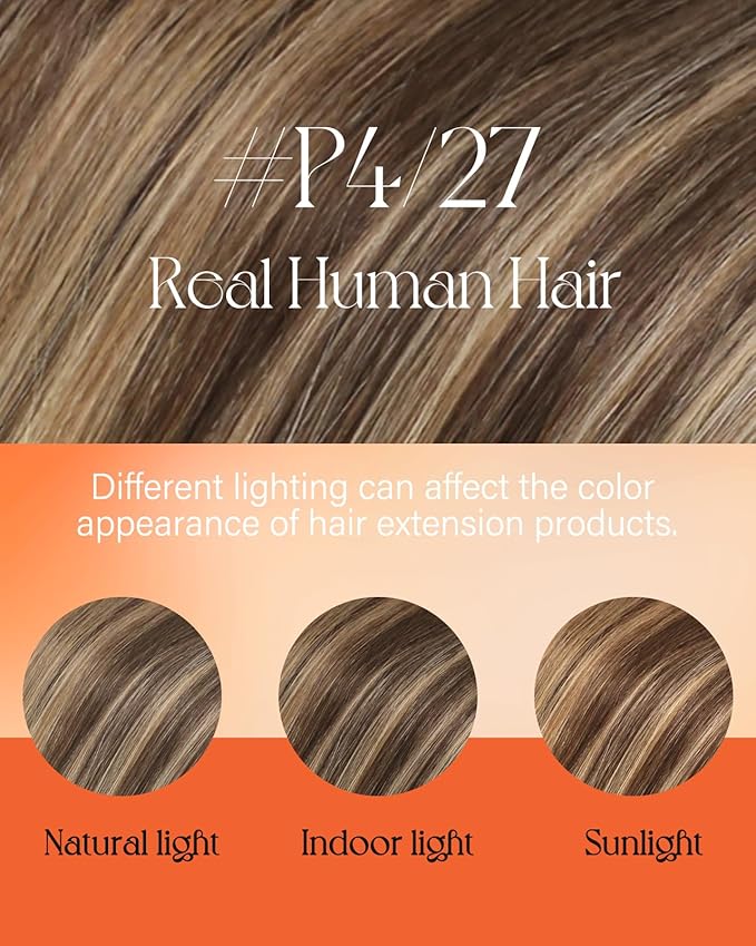 Sunny Hair 22inch Nano Bead Hair Extensions Human Hair Brown Blonde Nano Loop Hair Extension Long Straight Hair Nano Human Hair Extensions 50g