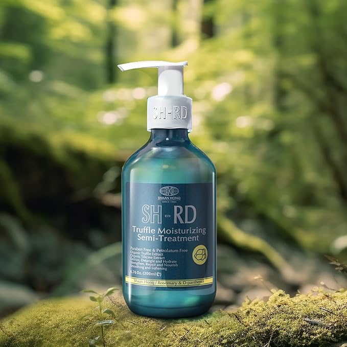 SH-RD Truffle Moisturizing Semi-Treatment for Dry Damaged Hair | Hair Moisture Conditioner with Truffle Extract, Keratin, Rosemary | 3 Minute Repair Miracle | Paraben-Free Conditioner - 6.76oz/200ml
