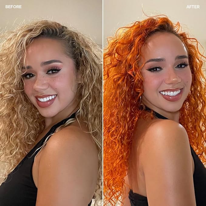 Overtone Color Depositing Semi-Permanent Hair Dye Conditioner - 8 oz For Natural & Color-Treated Hair, Moisturizing Shea Butter & Coconut Oil - Vegan & Cruelty-Free, Ginger is now Ginger Glow